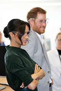 Harry and Meghan, the Duke and Duchess of Sussex, open the University of Chichester’s Tech Park. Photo by Derek Martin Photography