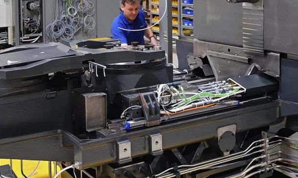 New flow line for machining centre production at Heller’s UK factory