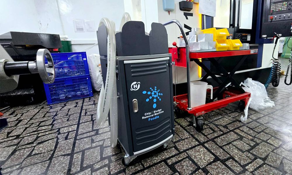 RK International Machine Tools Limited launches the ‘Foodie,’ which will revolutionise machine tool tank cleaning in the UK with efficiency and sustainability.